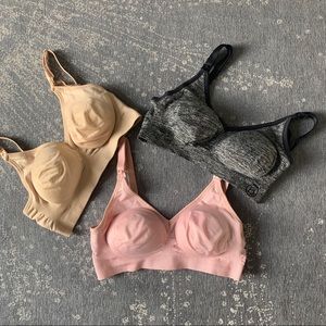 Bravado Body Silk Set of 3 Nursing Bras